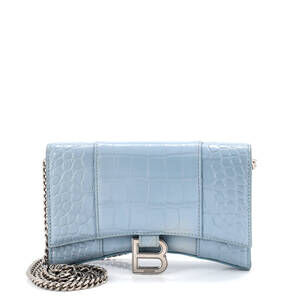 Balenciaga Hourglass Chain Wallet #228422B11B
